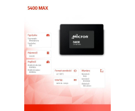 Micron 5400 MAX 3840GB 2,5" 7mm MTFDDAK3T8TGB-1BC1ZABYYR - 1468973 - zdjęcie 3